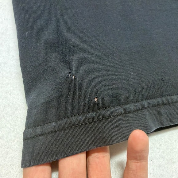 Harley Davidson Shirt Mens XL Black Pinup Girl Biker Visalia CA Motorcycle - Picture 11 of 16